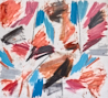 Express abstract oil pastel thumbnail view - by Timothy Gent