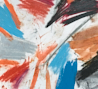 Express abstract oil pastel thumbnail - detail texture view - by Timothy Gent
