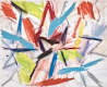 Release abstract oil pastel thumbnail view - by Timothy Gent