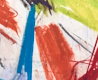 Release abstract oil pastel thumbnail - detail close view - by Timothy Gent