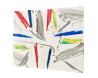 Shimmer abstract oil pastel thumbnail - side view - by Timothy Gent