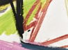 Torque Axis abstract oil pastel thumbnail - detail view - by Timothy Gent