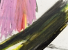 Torque Axis abstract oil pastel thumbnail - detail second close view - by Timothy Gent