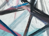 Torque Lock abstract oil pastel thumbnail - third detail view - by Timothy Gent