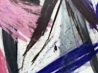 Torque Taut abstract oil pastel thumbnail - side view - by Timothy Gent