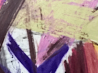 Torque Taut abstract oil pastel thumbnail - detail second close view - by Timothy Gent