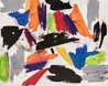 Vibe abstract oil pastel thumbnail view - by Timothy Gent