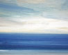 Seascape oil painting for sale Alongshore seascape art thumbnail - third detail view