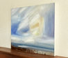 Seascape oil painting for sale Out to sea seascape art thumbnail - detail view