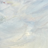 Seascape oil painting for sale Serene horizons seascape art thumbnail - fourth detail view