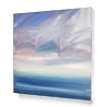 Seascape oil painting for sale Silent seas seascape art thumbnail - side view
