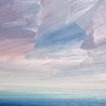 Seascape oil painting for sale Silent seas seascape art thumbnail - detail view