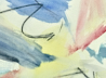 Holding Light abstract painting - detail view