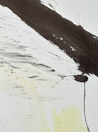 Intervals abstract painting - detail close view