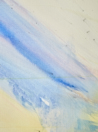 Intervals abstract painting - detail close view
