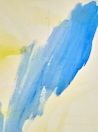 Intervals abstract painting - detail close view
