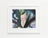 Press of Light abstract painting - example framed view