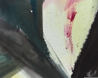 Press of Light abstract painting - detail close view