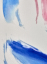 Thresholds abstract painting - detail close view