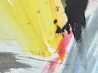 Weight of Light abstract painting - detail view