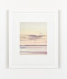 Evening seas, Lytham St Annes watercolour painting thumbnail - example framed view