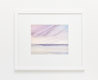 Late skies, St Annes-on-sea beach watercolour painting thumbnail - example framed view