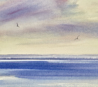 Light Beyond, St Annes original seascape watercolour painting thumbnail - third detail view