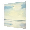 Shoreline, St Annes-on-sea original seascape watercolour painting thumbnail - side view