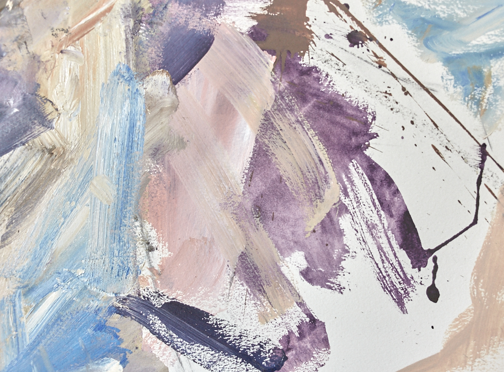 Abstract oil painting The Delight of Light - by Timothy Gent - detail view - by Timothy Gent