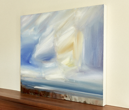 Seascape oil painting for sale Out to sea - edge view