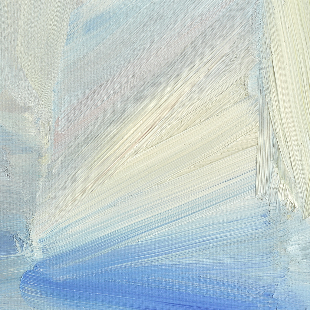 Seascape oil painting for sale Serene horizons - edge view