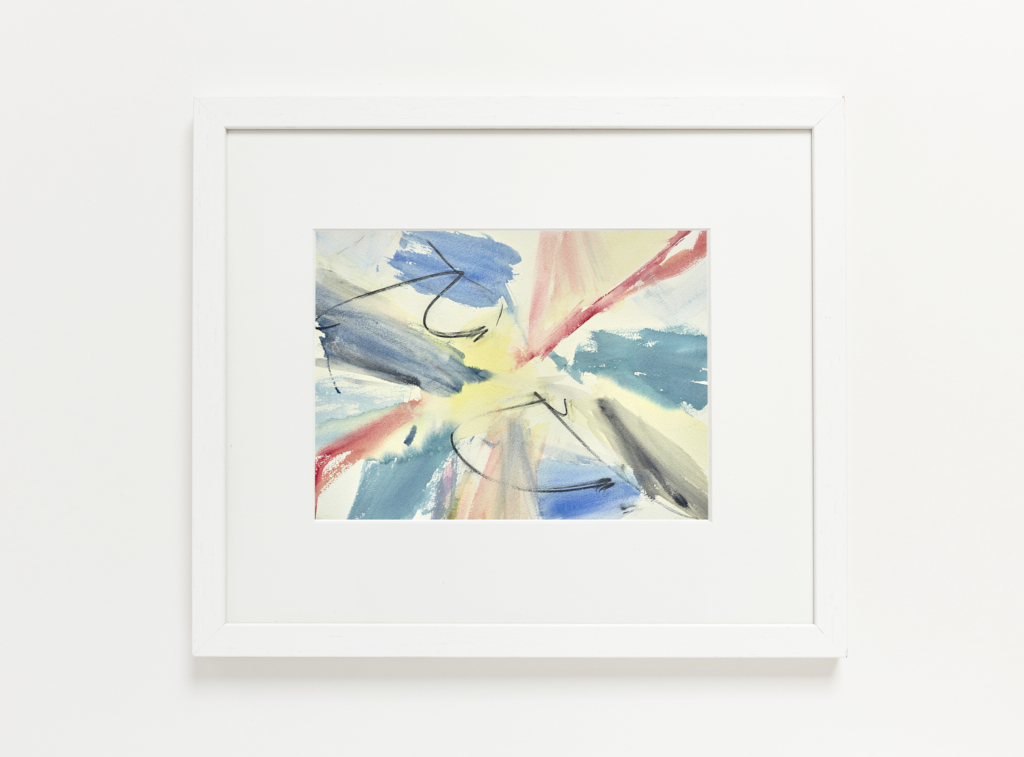 Example framed view of Holding Light showing how it might look in a room.