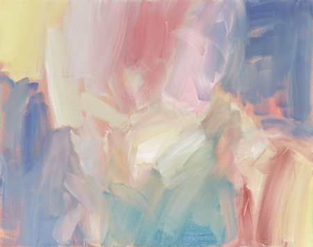 Abstract art Chroma bloom oil painting - by Timothy Gent