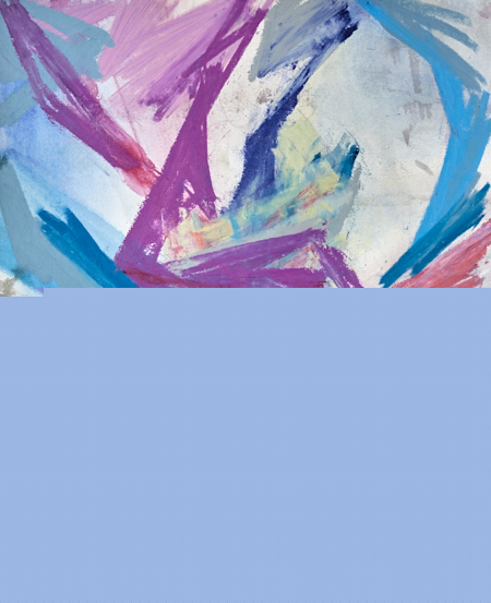 Abstract art Confluence oil pastel - by Timothy Gent