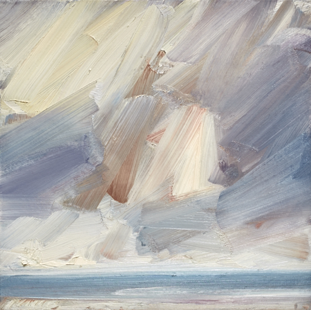 Open shore original oil painting by fine artist Timothy Gent