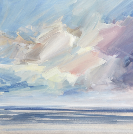 Picture of Bright shore original watercolour painting for sale by Timothy Gent