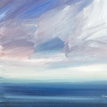 Seascape oil painting Silent seas by Timothy Gent