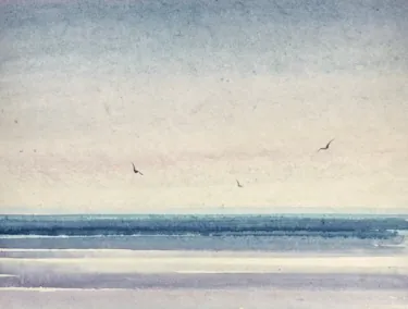 Original seascape painting Indigo seas by Timothy Gent