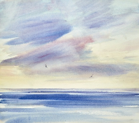 Light Beyond, St Annes watercolour