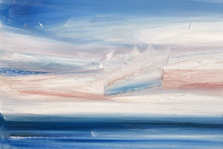 Oil painting Calm seas article