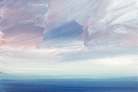 Silent seas oil painting article