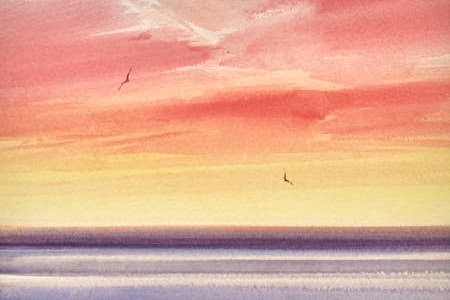 Twilight out to sea article